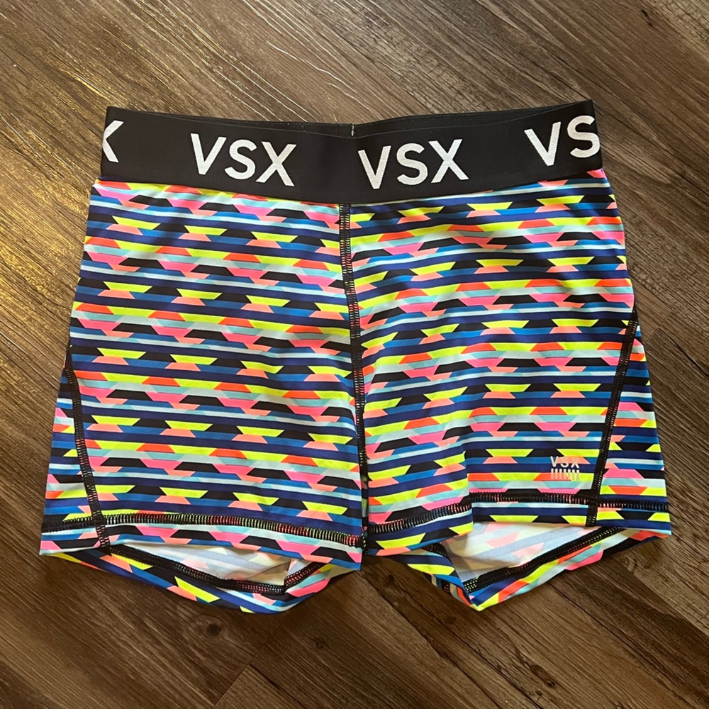 Victoria’s Secret Sport Geometric Pattern Workout Spandex Shorts